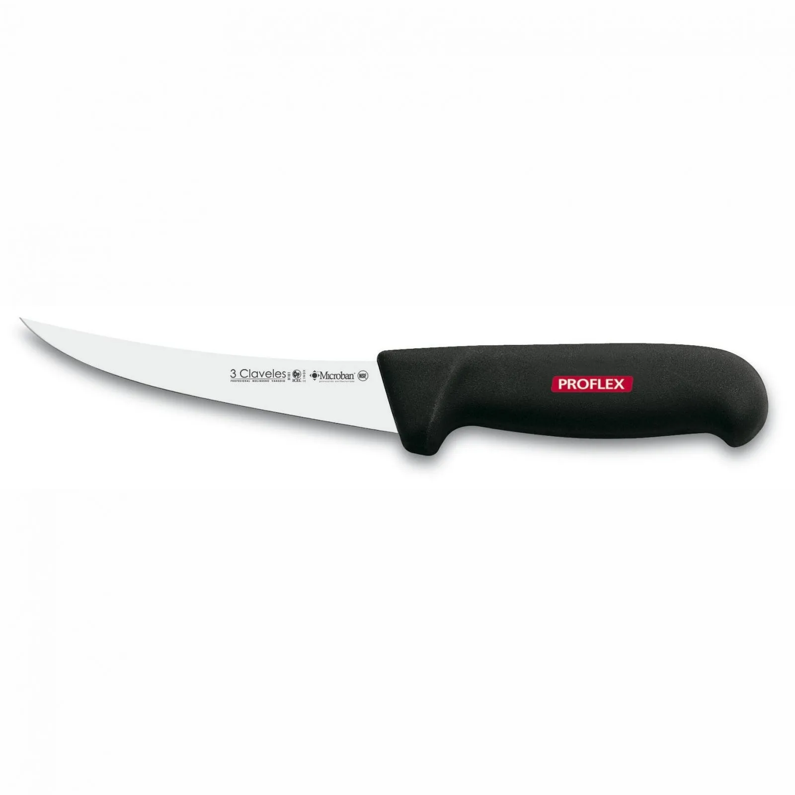 Cuchillo Deshuesar Profex 13 Cm Rojo