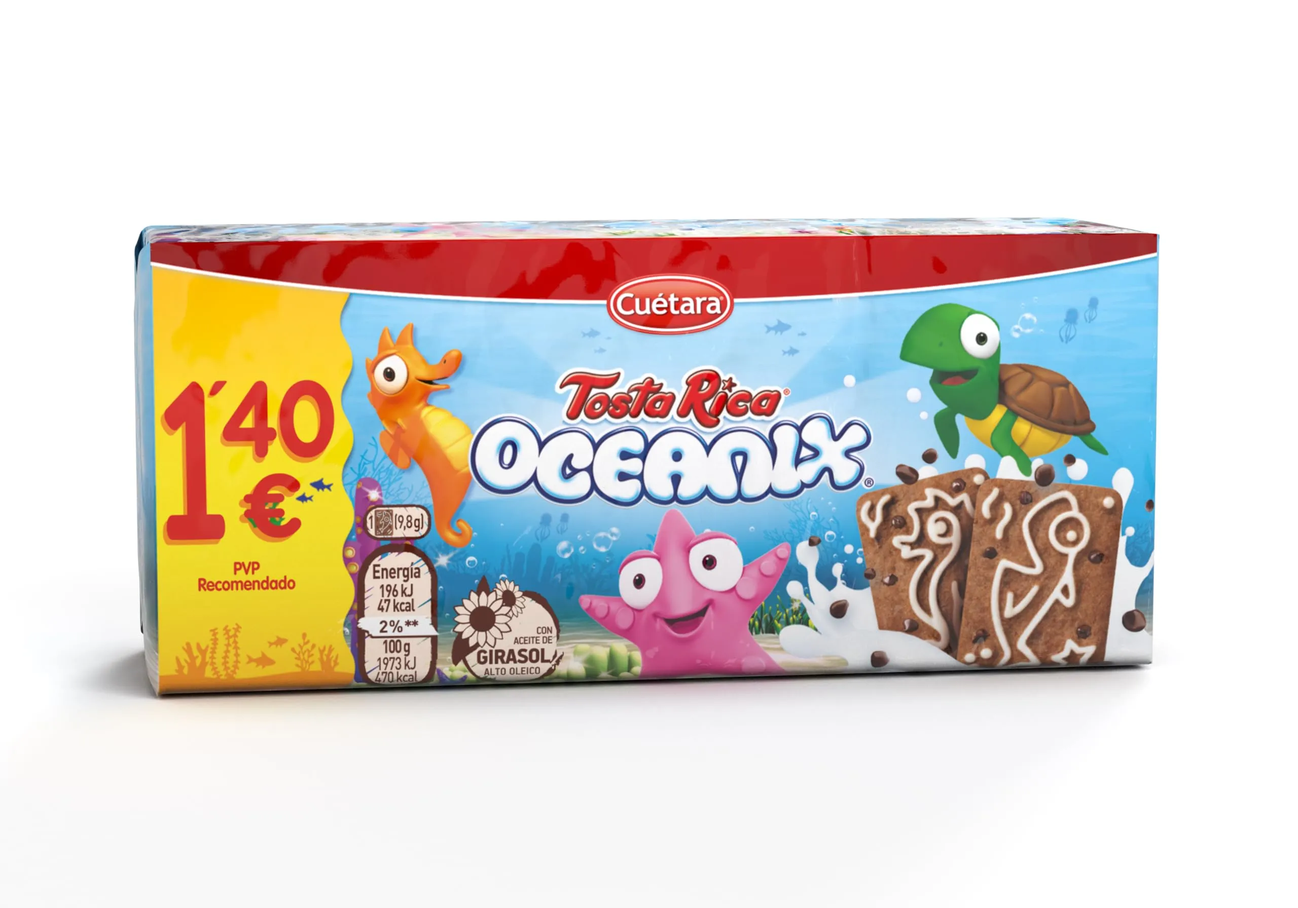 Cuetara Tosta Rica Oceanix 160gr 1 40