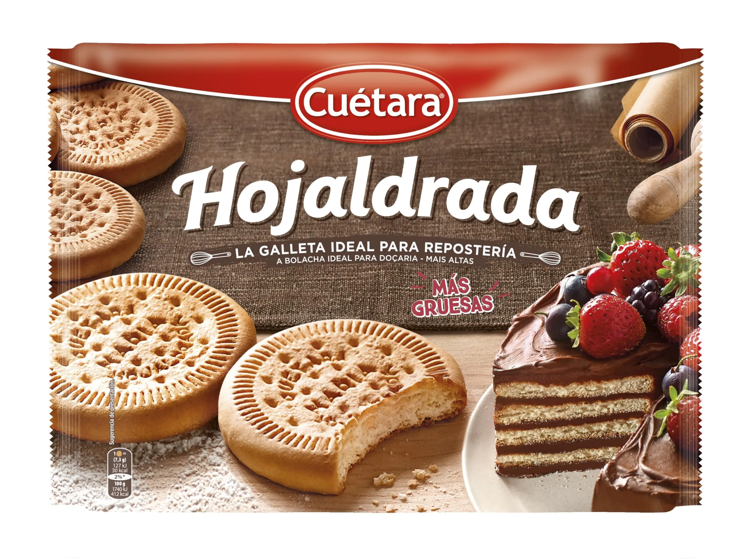 Cuetara Maria Hojaldrada 4x150 g