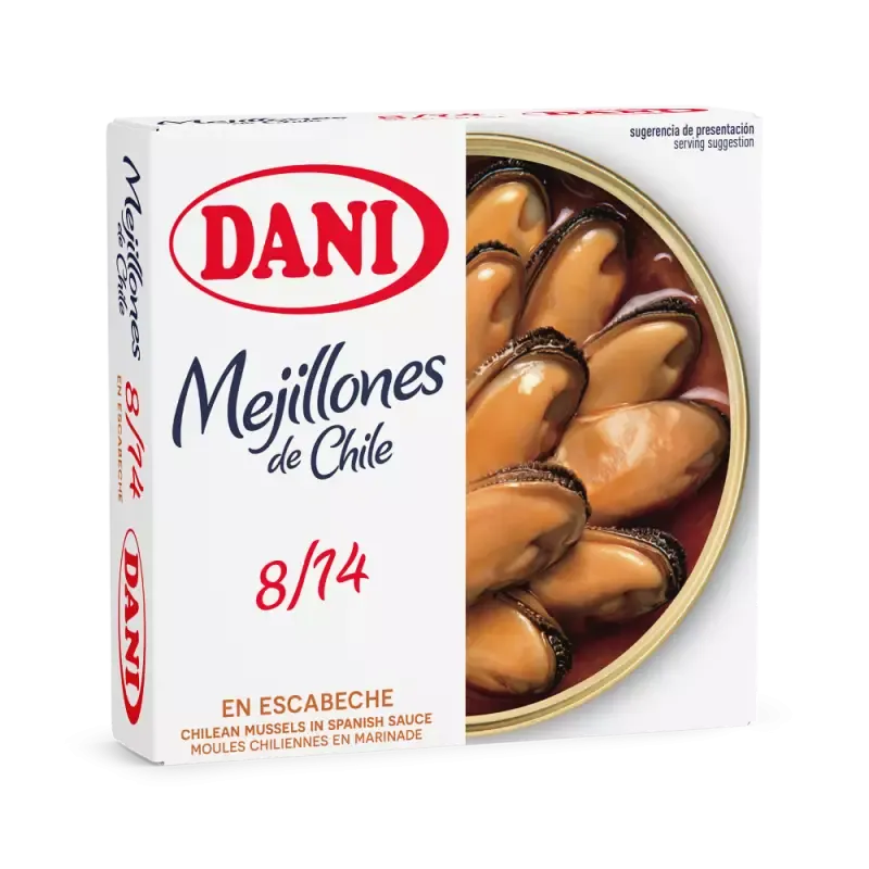 Dani Mejillones Escabeche 8/14 Ro-120