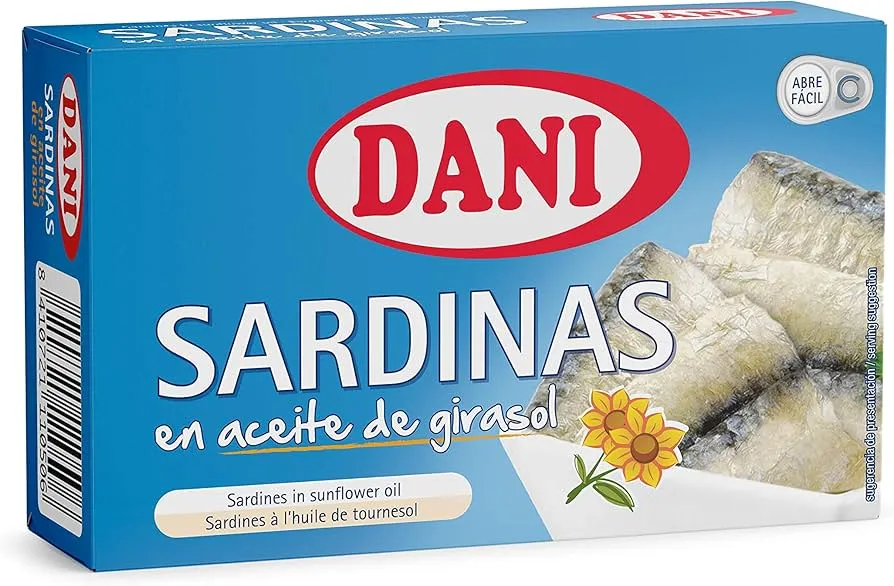 Dani Sardinas Aceite Girasol Ol-120