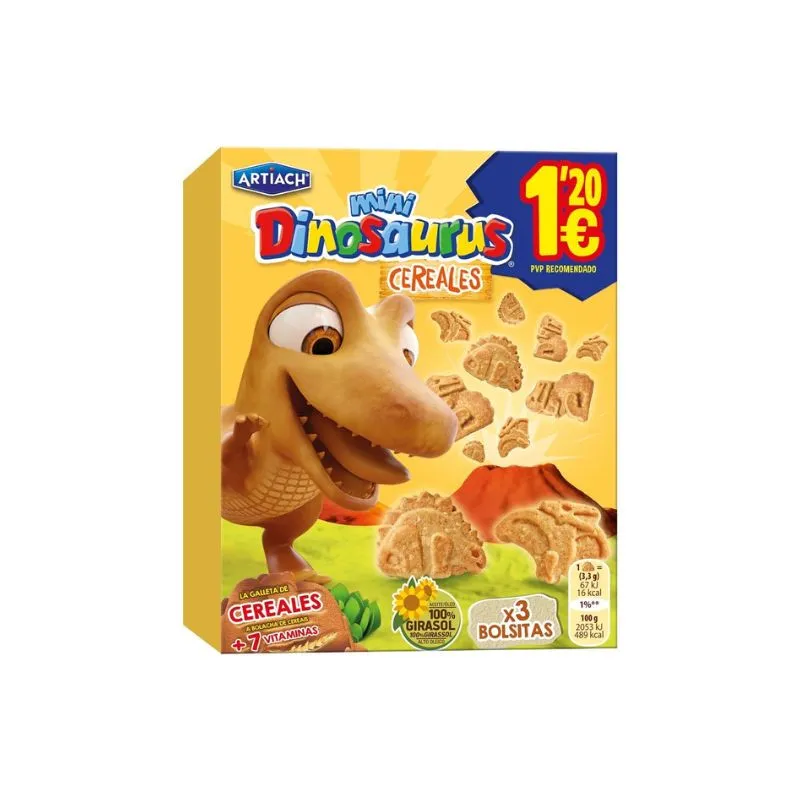 Dinosaurus Snacking Cereales 120 g