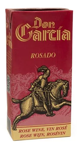 Don Garcia Vino Rosado en Brik 1 Ltr