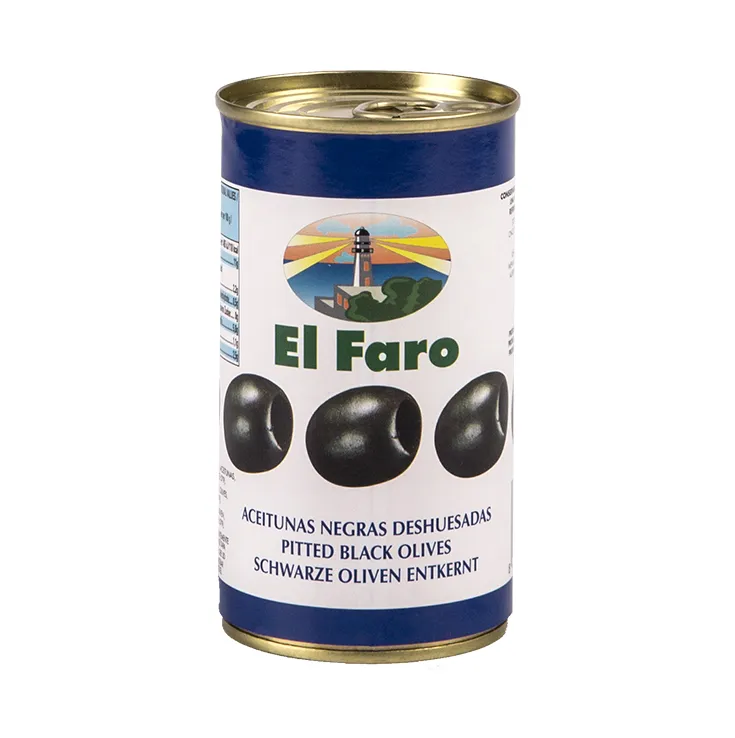 El Faro Oliva Negra Perla Deshuesada 350g