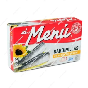 El Menu Sardinillas A Girasol R-90 en Lata