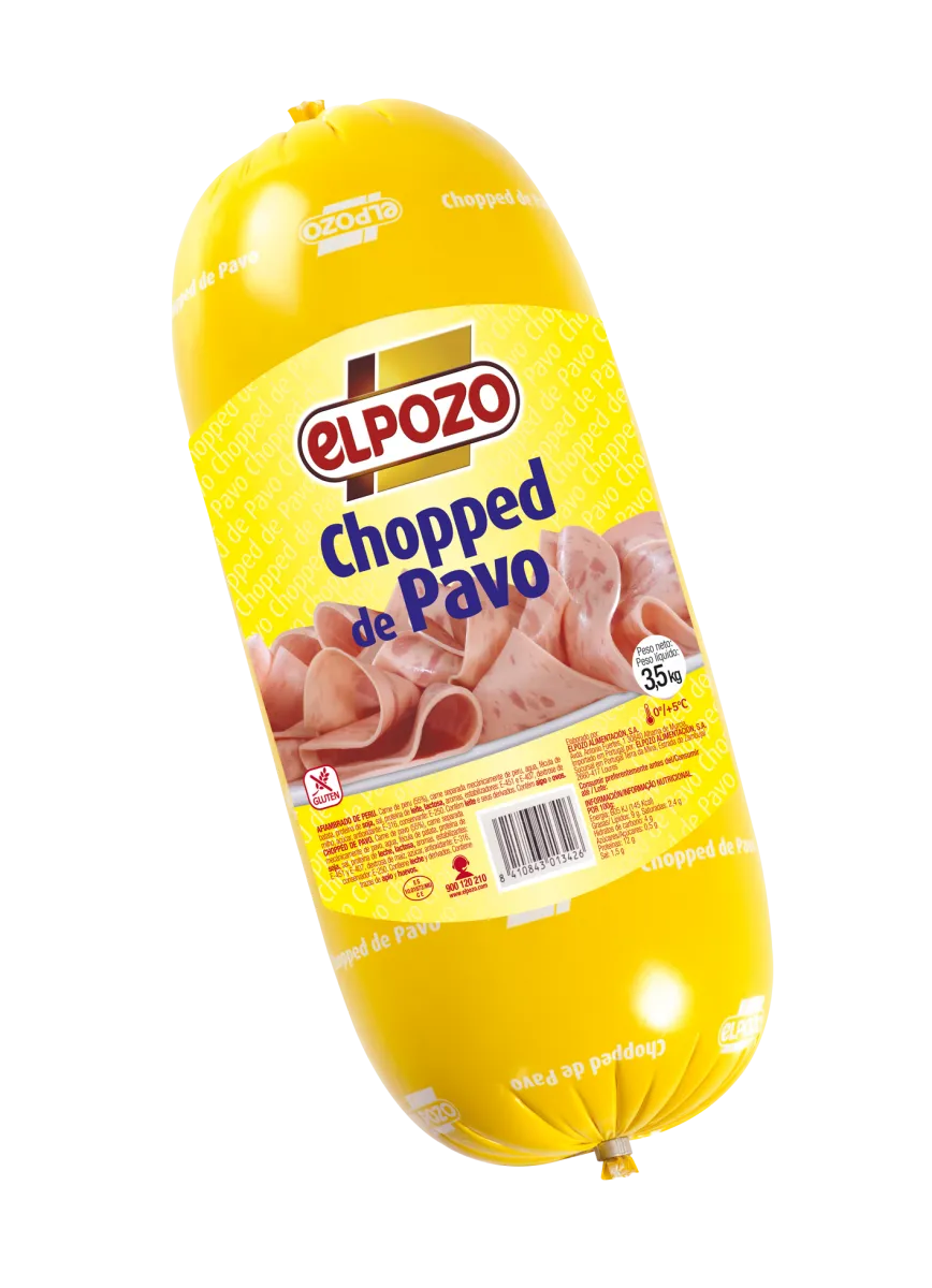 El Pozo Choped Pavo 3,5kg