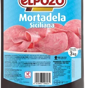 El Pozo Mortadela Siciliana 3 Piezas de 5 kg