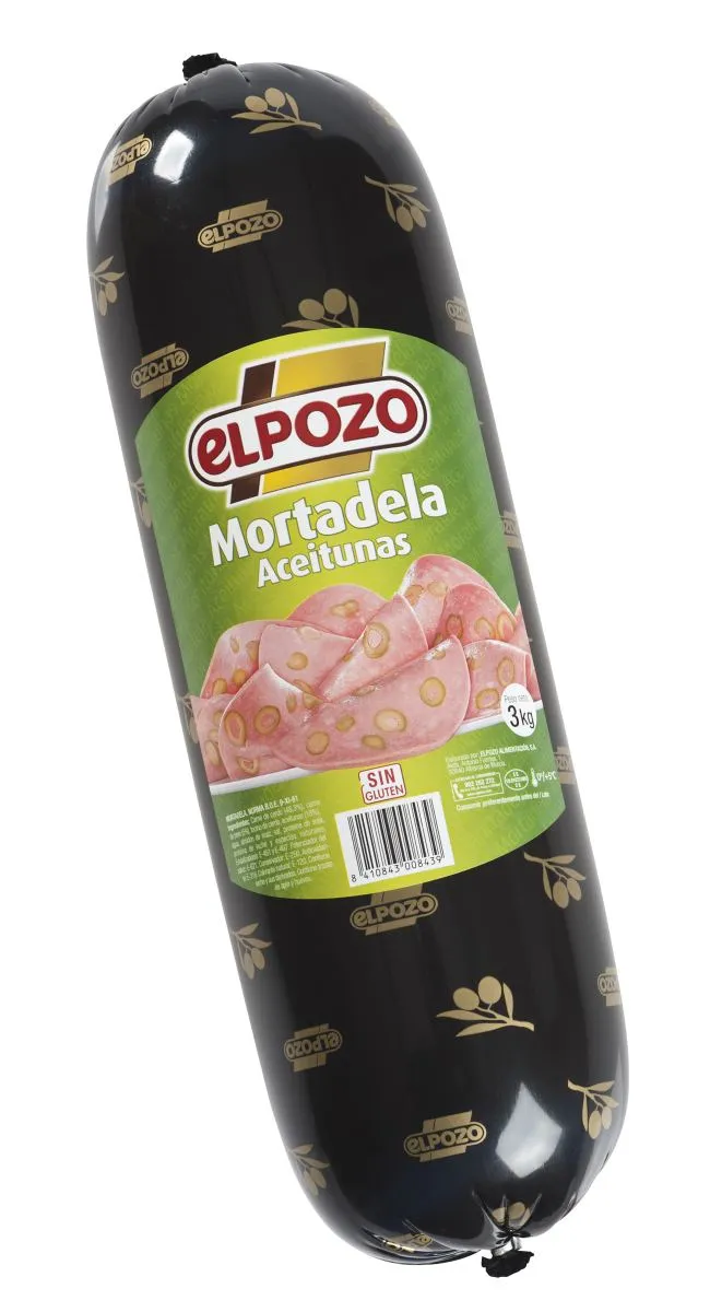 El Pozo Mortadela Sici Olivas 3 5kg Pieza