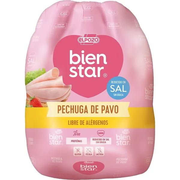 El Pozo Pechuga Pavo Sin Sal 5kg