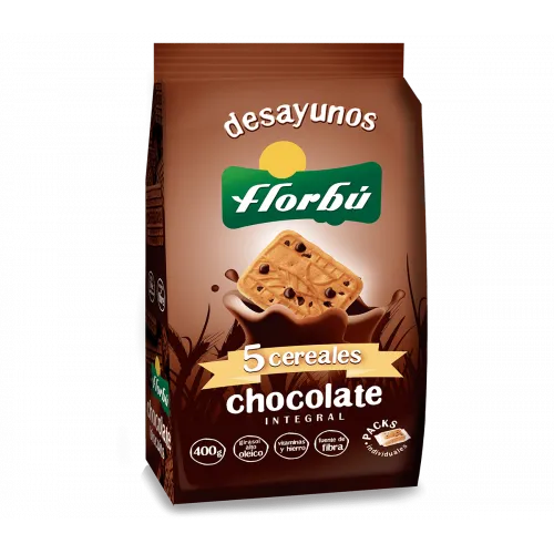 Florbu Desayunos BY 5 Cereales Choco Interno 40 g