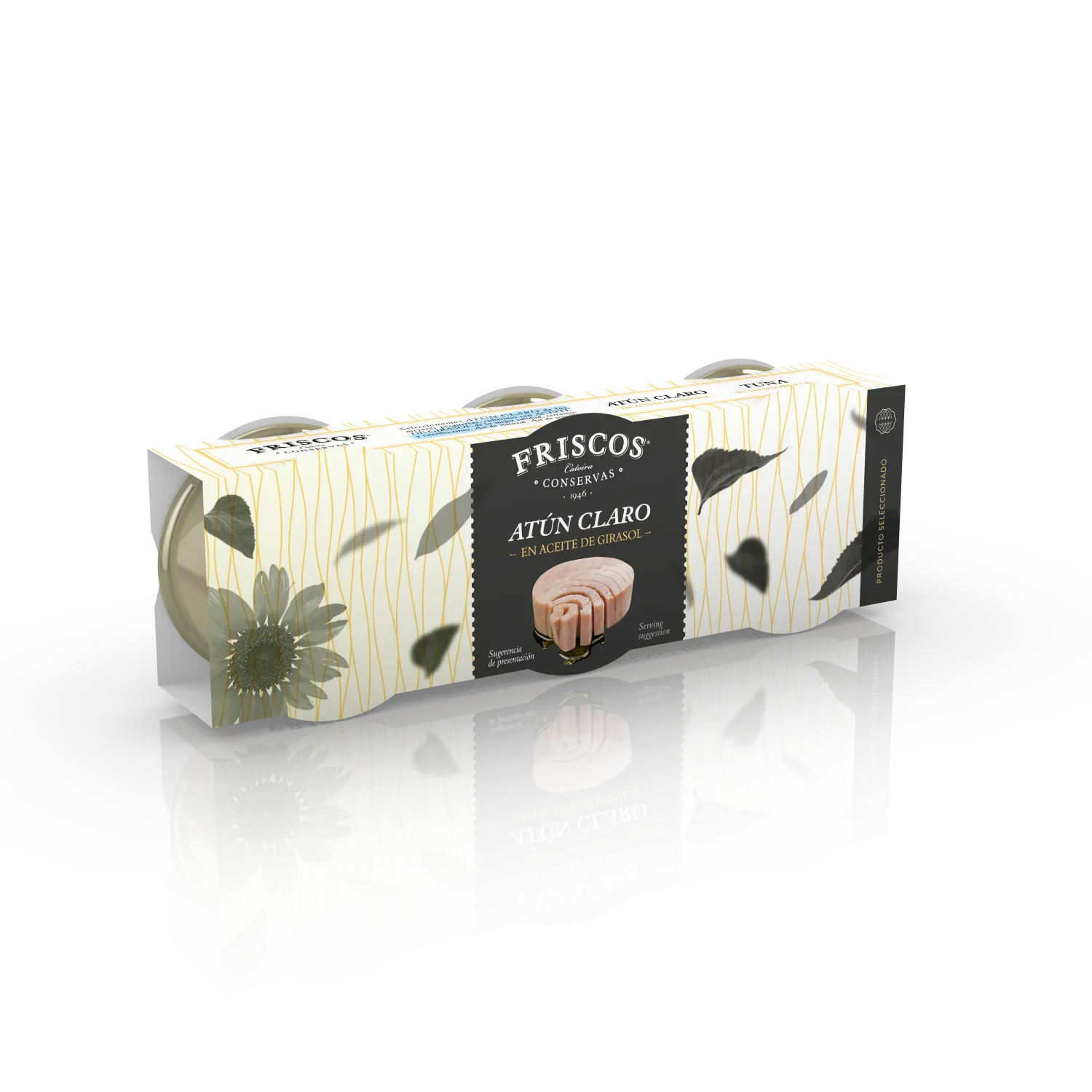 Friscos Atún Claro A G Pack 3 Latas 80 g