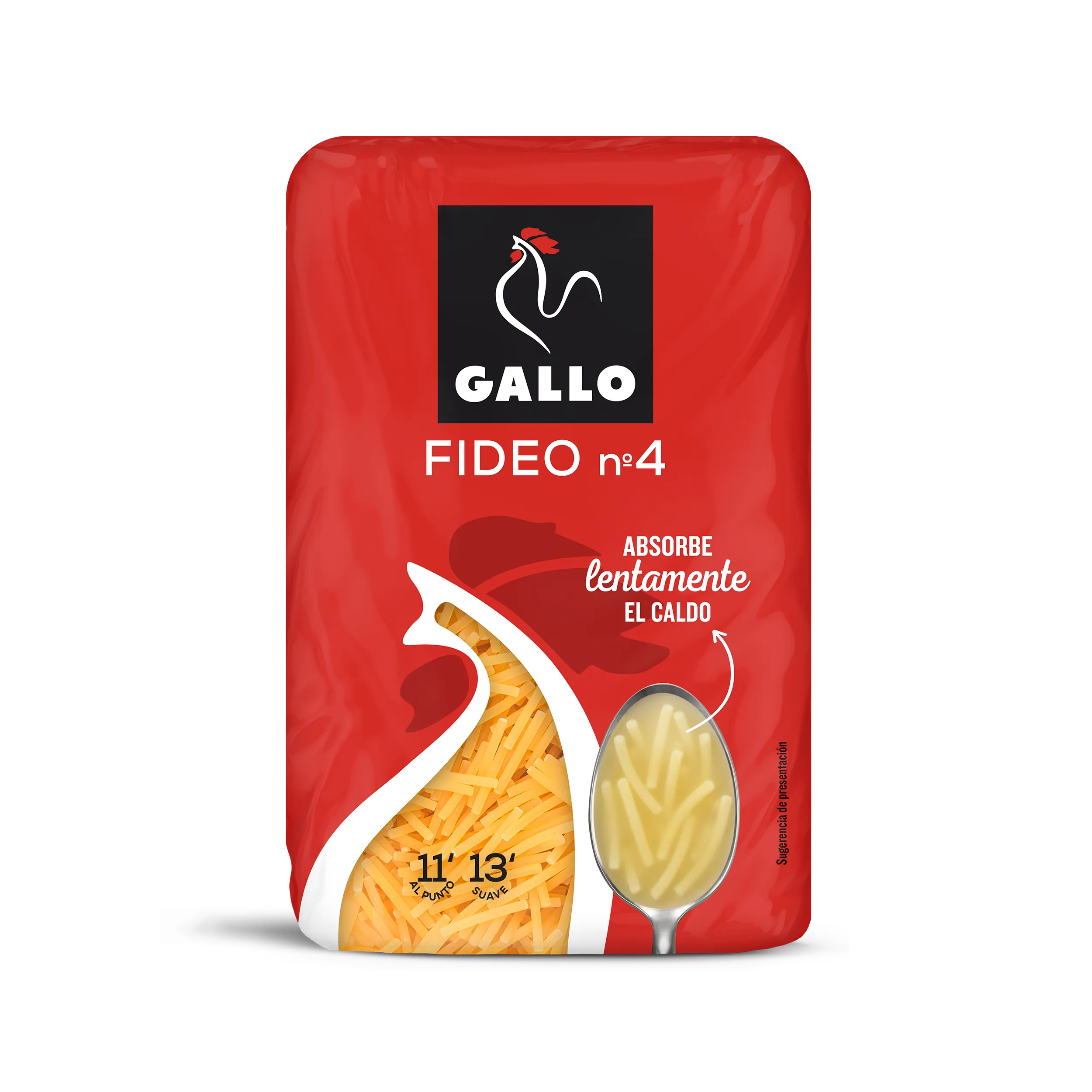 Gallo Fideos NÂº 4 450 g