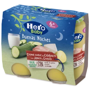 Hero B.noches Calab Jamon Queso 2x190gr