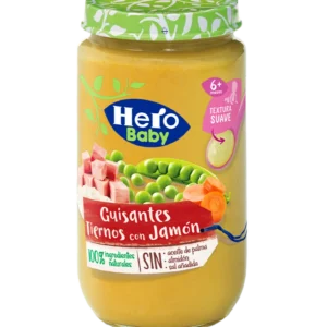Hero Baby Guisantes con Jamón 235 g
