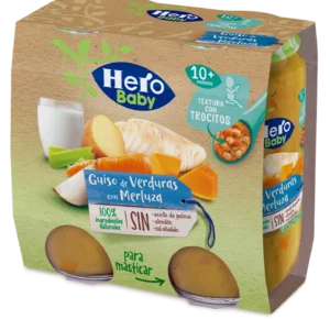 Hero-baby Guiso Troc-verd-merluza 2x235g