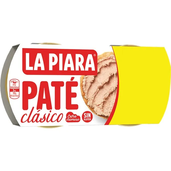 La Piara Pate Clásico 2x75 g