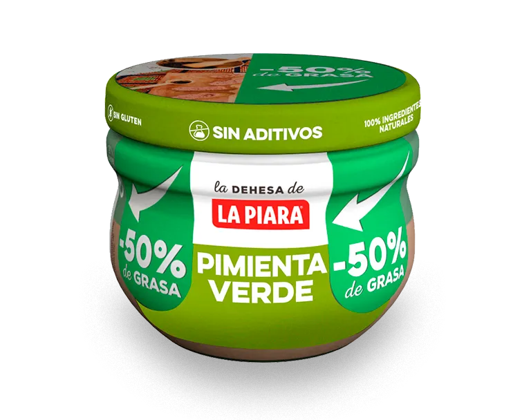 La Piara Pate Pimienta Verde. 100 g