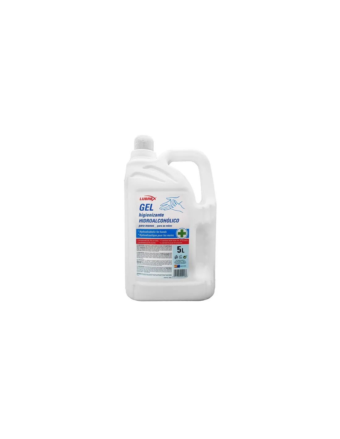 Lubrex Gel Hidroalcohólico 5 Litros