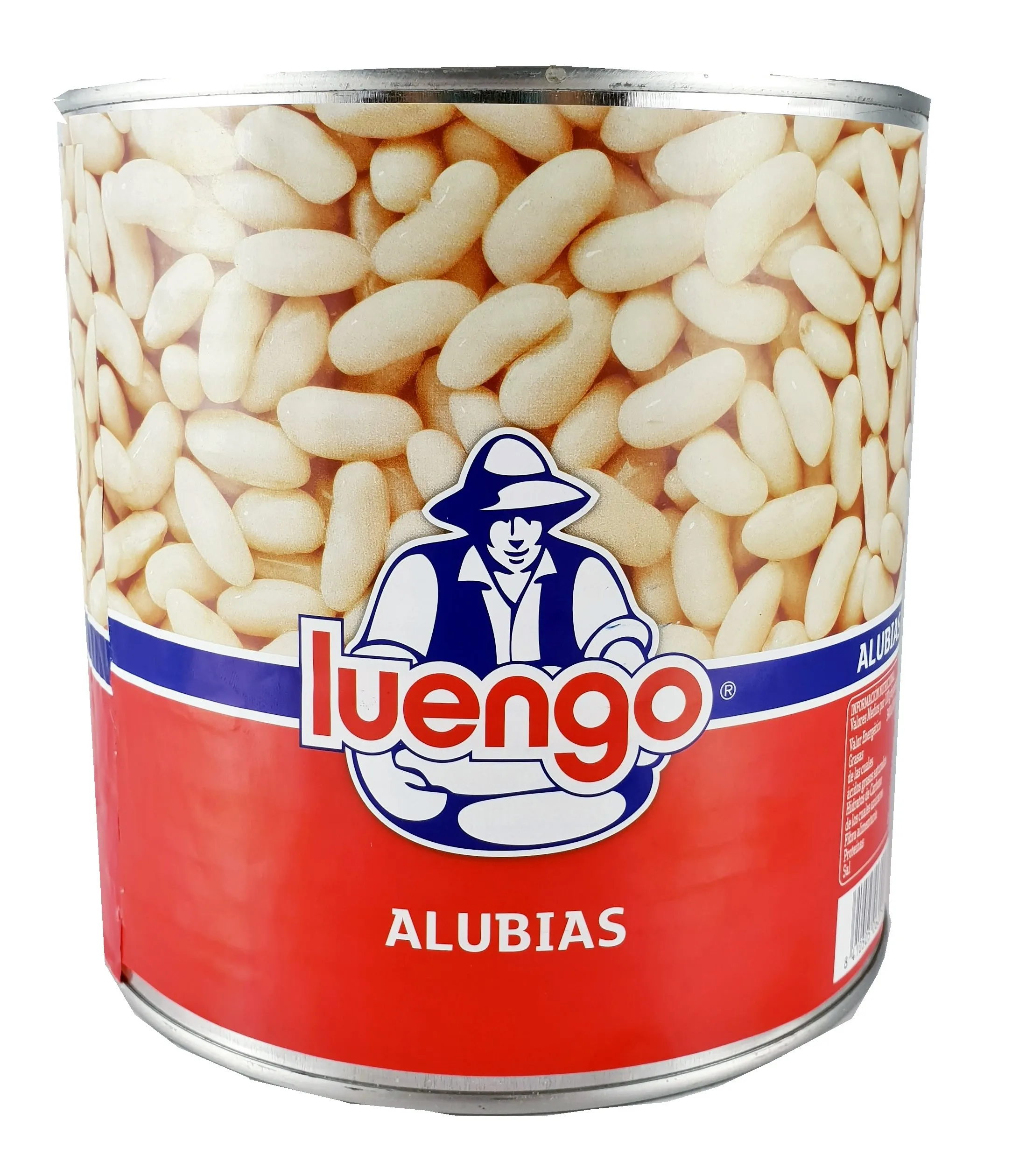 Luengo Alubias Cocidas Blancas L/2600 g