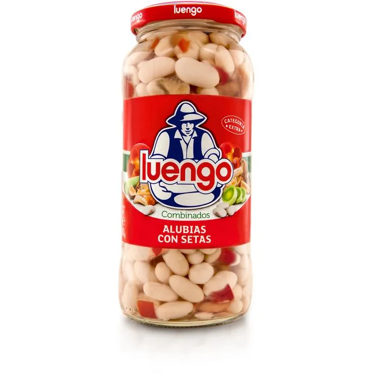 Luengo Alubias con Setas T/570 g