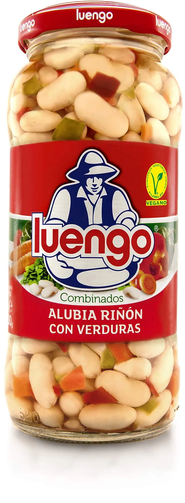 Luengo Alubias Verduras T/ Cristal 570 g