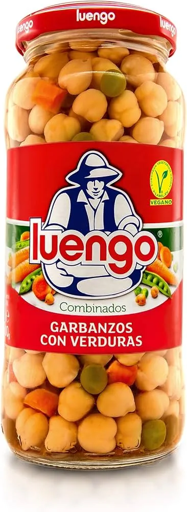 Luengo Garbanzos Verduras Crist 570 g