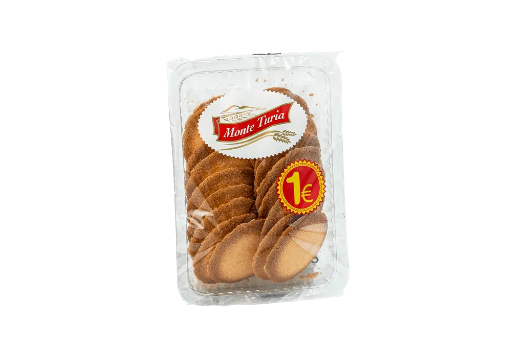 Monte Turia Galletas Tejas 1 Euro