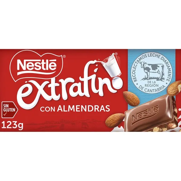 Nestle Extrafino Almendra 123 g