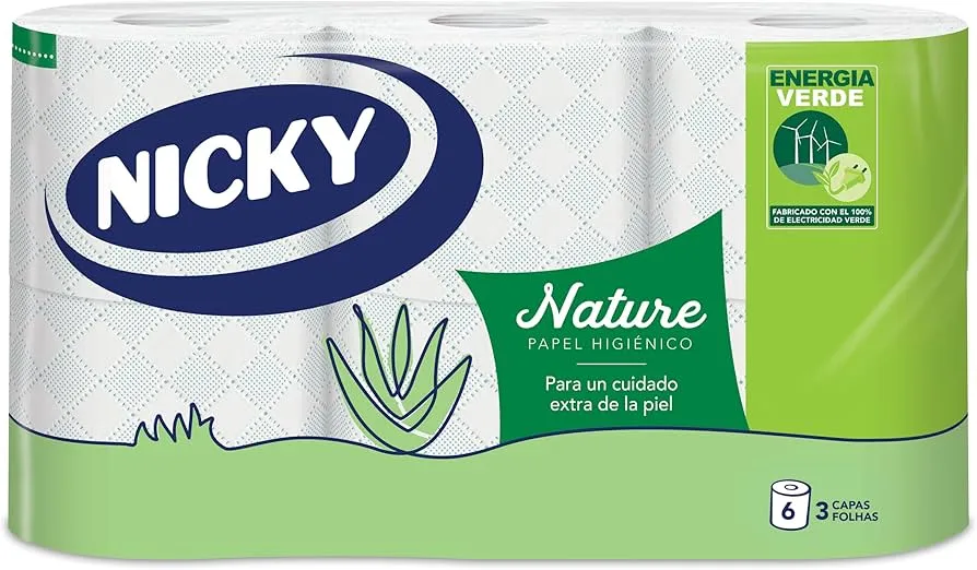 Nicky Higienico Aloe 6 Rollos 3 Capas