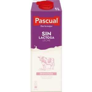 Pascual Desnatada Sin Lactosa 1 Ltr