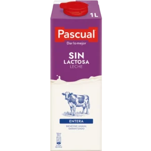 Pascual Entera Sin Lactosa 1 Ltr.