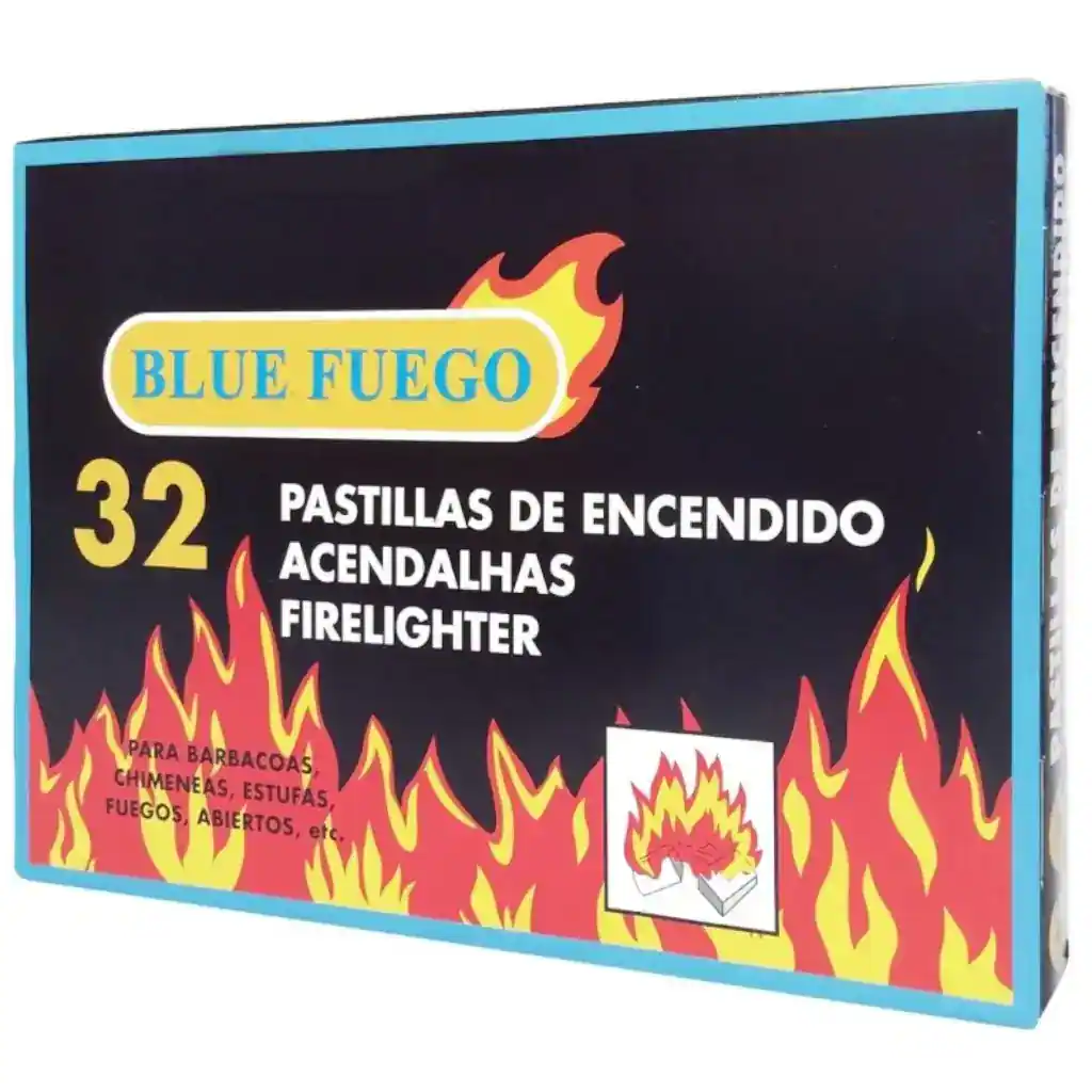Estuche 32 Pastillas Enciende Fuego Blue