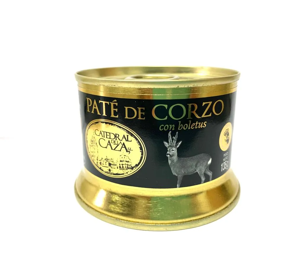 Pate de Corzo Boletus .Catedral de 135 g