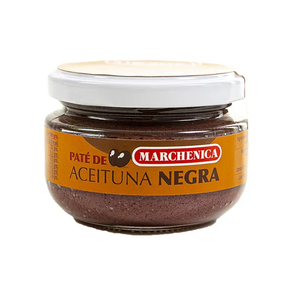 Pate Olivas Negras T/120 g Marchenica
