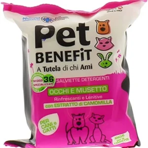 Toallitas Ojos y Cara Mascotas x30 - Pet