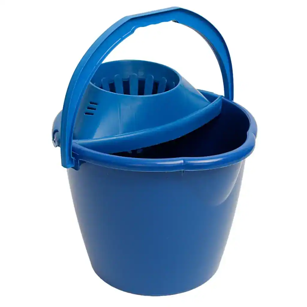 Pla Cubo Redondo 12 Ltros Azul