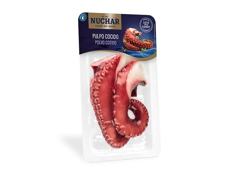 Pulpo Cocido 2 Patas Nuchar Vacio 200 g