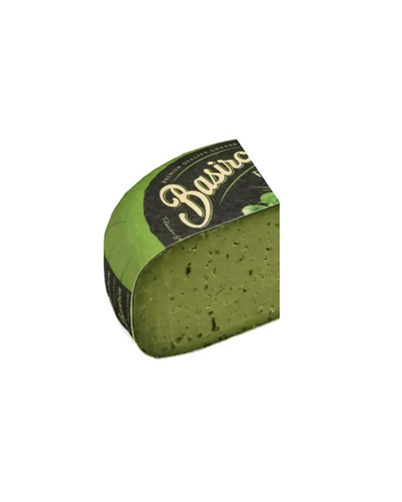 Queso Gouda Pesto Verde 1/4 1.20kg Aprox