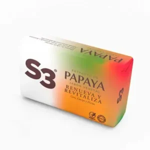 S3 Jabón Pastilla Papaya 2x125 g