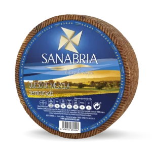 Sanabria Queso Semicurado Redondo 3 Kg