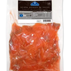 Skandia Trozos de Salmón Ahumado (1kg)