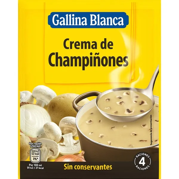 Sopa de Champiñón Sobres G.b.