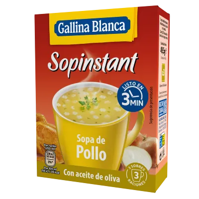 Sopa Cremosa de Pollo y Pasta G.b.