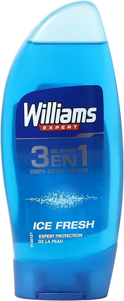 Williams Gel Ducha 3 en 1 Ice Fresh 250ml